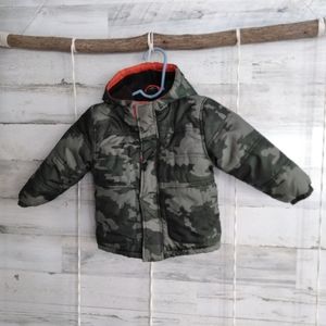 Boy's Camo Winter Coat